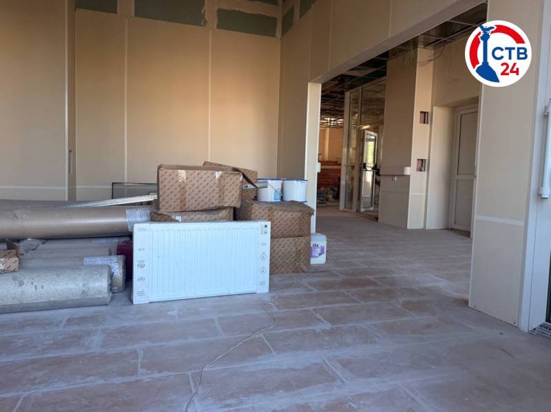 Новая поликлиника на улице Тараса Шевченко готова на 77%