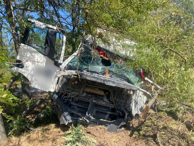 Под Симферополем произошло смертельное ДТП: водитель «Лады» погиб после столкновения с грузовиком