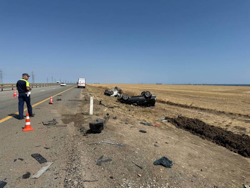 Сотрудники полиции г. Феодосии выясняют обстоятельства смертельного дорожно-транспортного происшествия на трассе "Таврида"