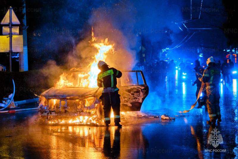 Береги автомобиль от пожара!