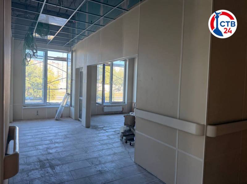 Новая поликлиника на улице Тараса Шевченко готова на 77%