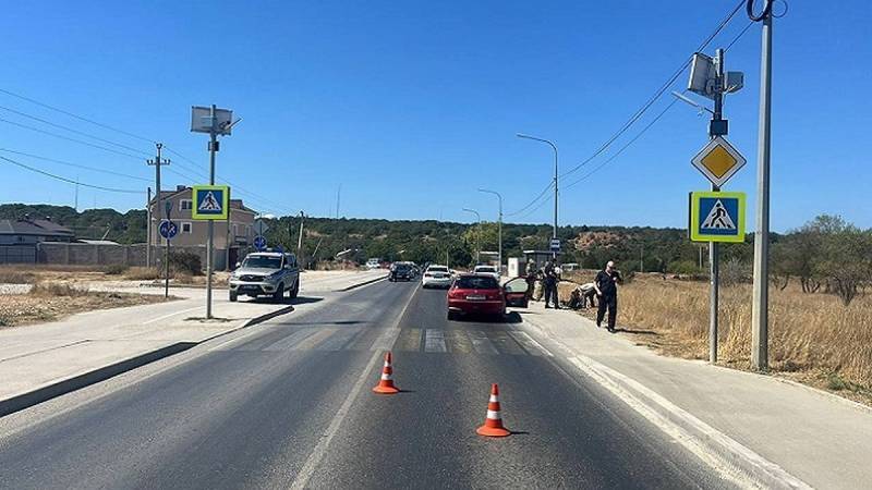 В ДТП под Севастополем пострадала женщина-пешеход