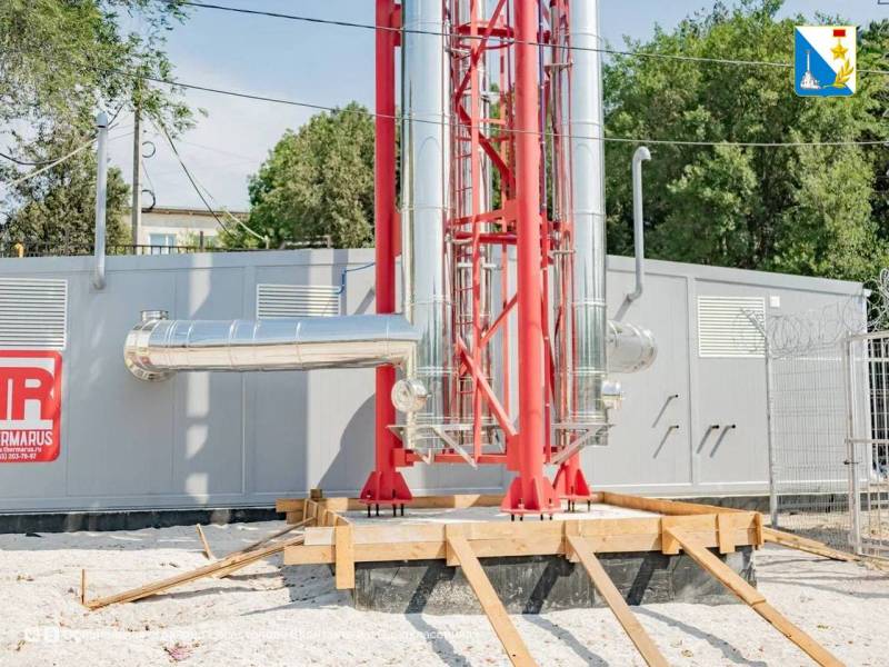 Завершаем реконструкцию котельной в Балаклаве