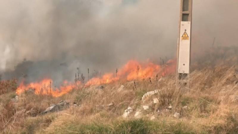 Драматичный август: лесные пожары продолжают бушевать в Испании