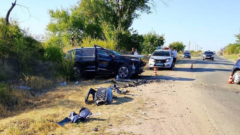 Под Симферополем столкнулись два Hyndai: погиб один из водителей