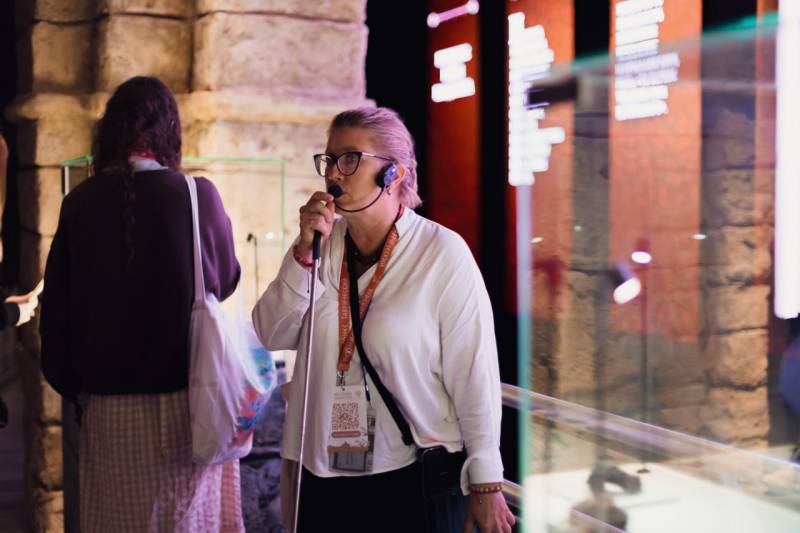 Участники форума «Истоки» даже в непогоду познакомились с «Херсонесом Таврическим»