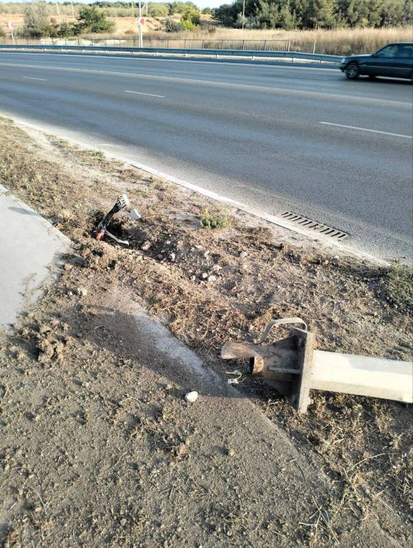 Горсвет: Внимание! Повреждены объекты наружного освещения на участке Камышового шоссе Горсвет: Внимание! Повреждены объекты наружного освещения на участке Камышового шоссе