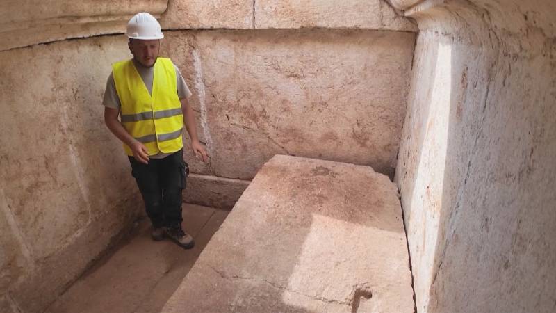 В Албании впервые нашли гробницу богатого римлянина