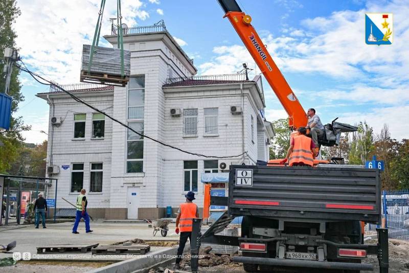 Меняем асфальт на автовокзале