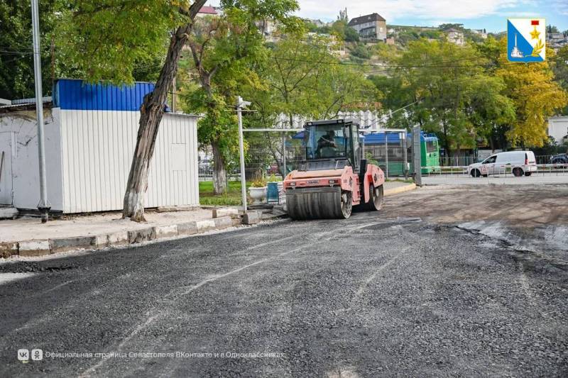 Меняем асфальт на автовокзале