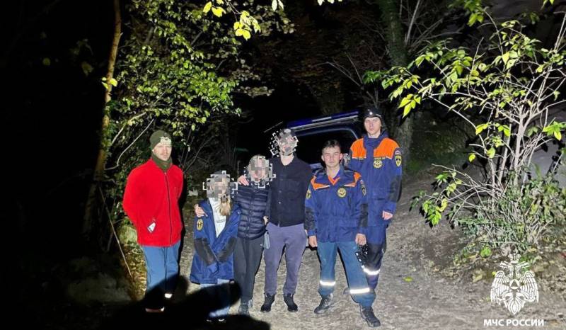 Оказание помощи в в горно-лесной местности в Бахчисарайском районе