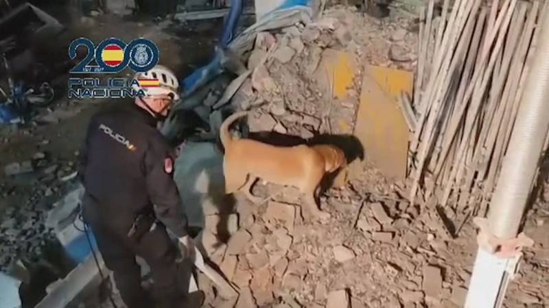 В центре Мадрида обрушилось здание: четверо погибших