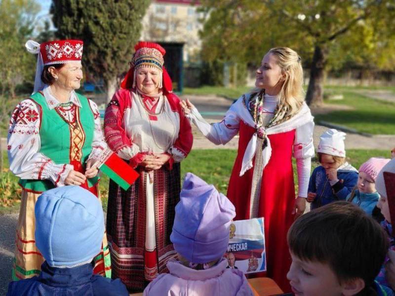 Детский сад №88 Севастополя знакомит воспитанников с культурами народов России