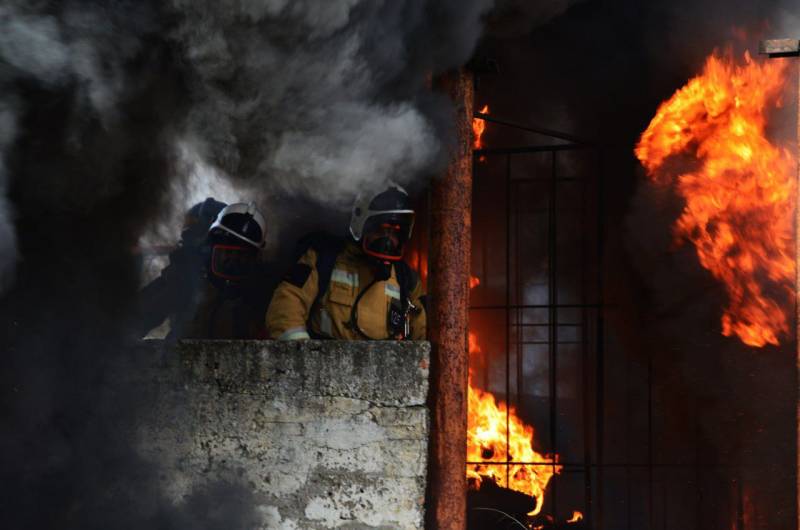 В ГКУ РК «Пожарная охрана Республики Крым» готовят специалистов газодымозащитной службы