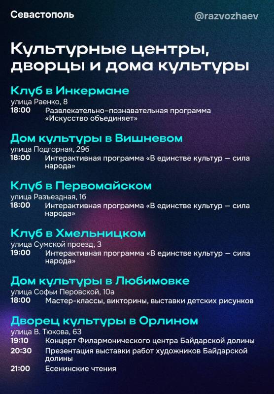 3 ноября в Севастополе состоится ежегодная акция «Ночь искусств»