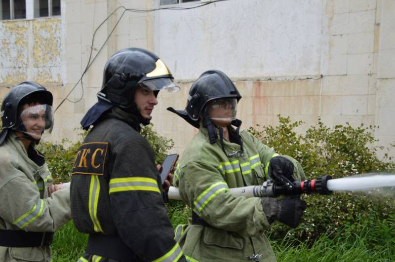 Сегодня состоялись Открытые студенческие игры «КРЫМ-СПАС-КВЕСТ»