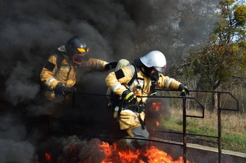 В ГКУ РК «Пожарная охрана Республики Крым» готовят специалистов газодымозащитной службы