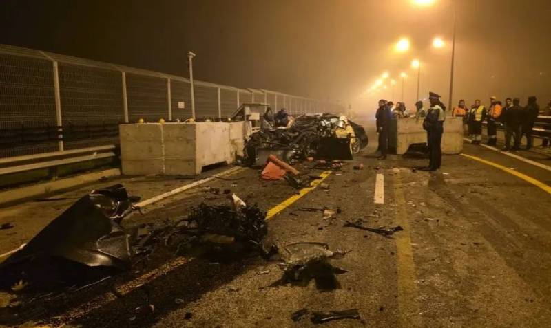 Два человека погибли в ДТП на Крымском мосту