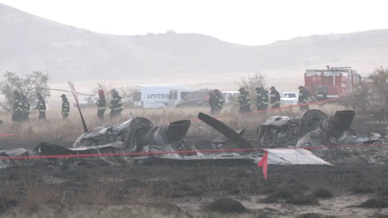 В Грузии разбился самолёт ВВС Турции: никто не выжил