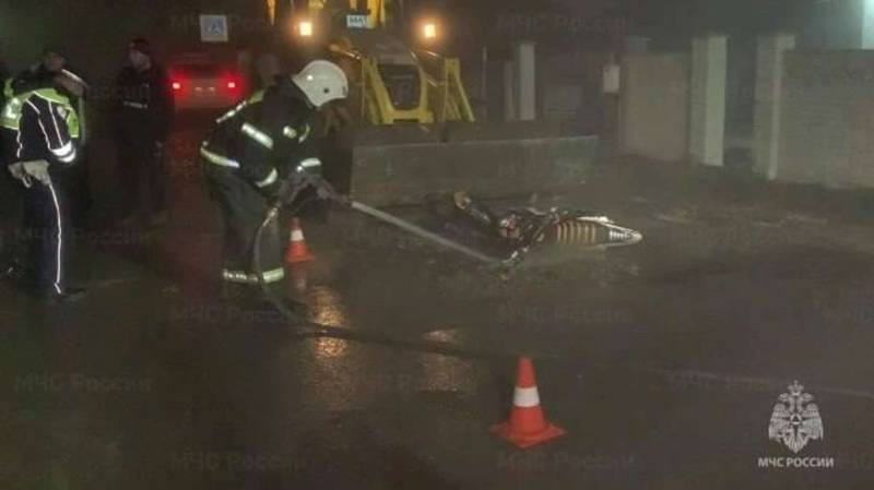 В Кировском районе Крыма столкнулись трактор и мотоцикл