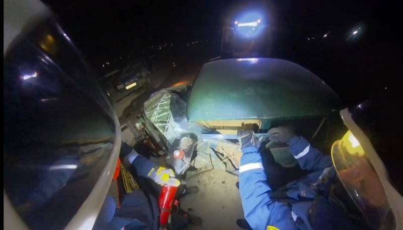 Ликвидация последствий ДТП в городском округе Судак