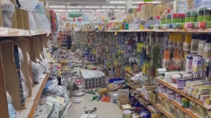 На юге Тайваня произошло землетрясение