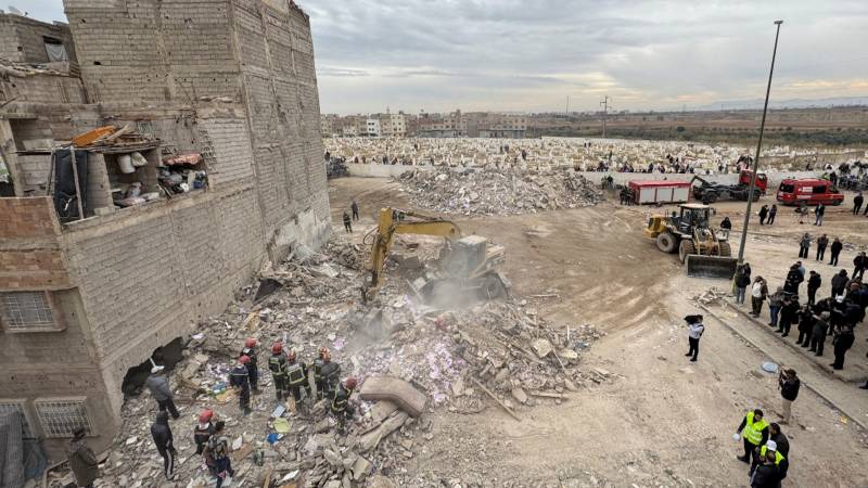 В марокканском Фесе 22 человека погибли в результате обрушения двух зданий