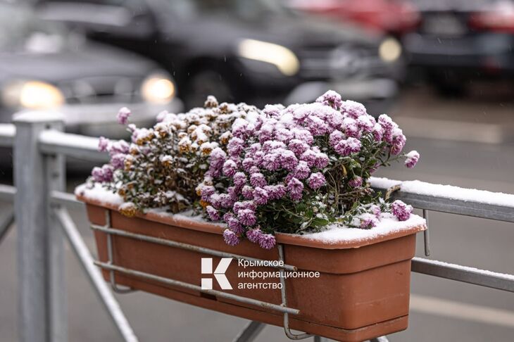 До -14°С и перемёты: какая ситуация на дорогах Крыма этим утром