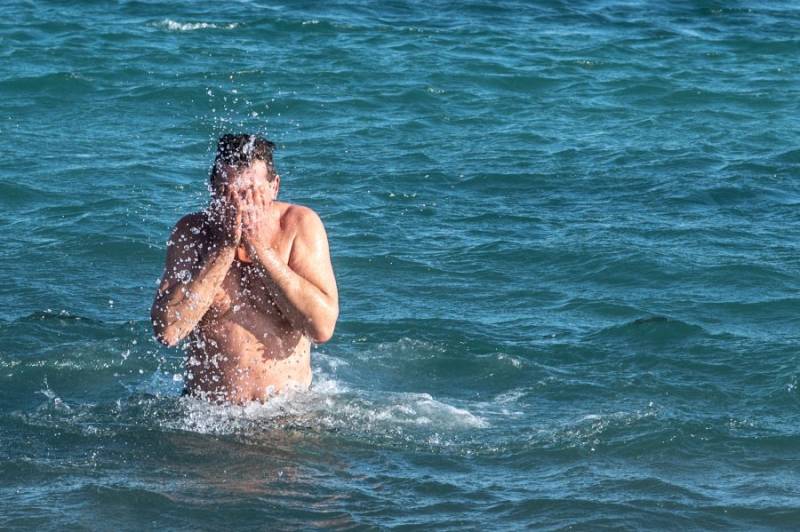 В Херсонесе православные отпраздновали Крещение Господне