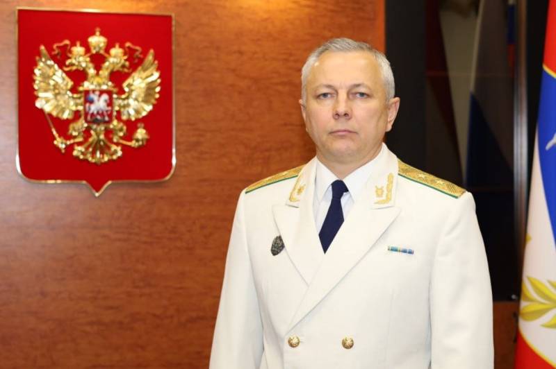 Поздравление прокурора города Севастополя Андрея Шевцова с Днем работника прокуратуры Российской Федерации