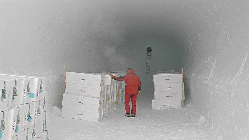 В Антарктиде создали ледяной заповедник для хранения образцов из ледников