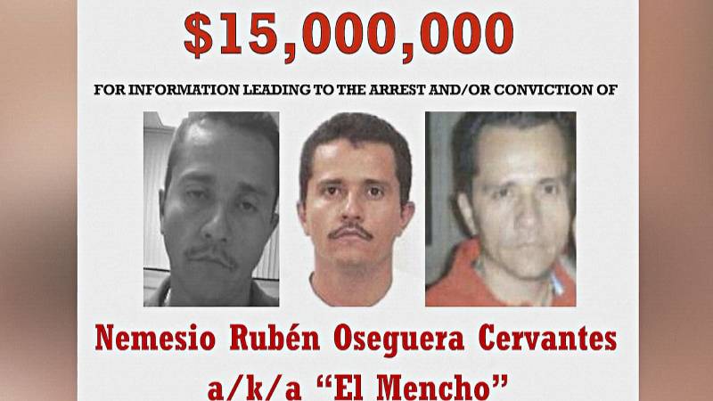 Мексиканский наркобарон Эль Менчо погиб после романтического свидания