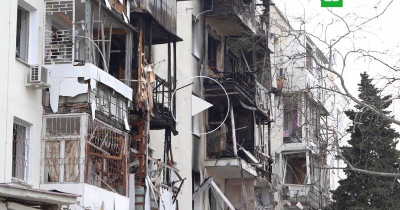 Севастополе ввели режим ЧС после взрыва в доме