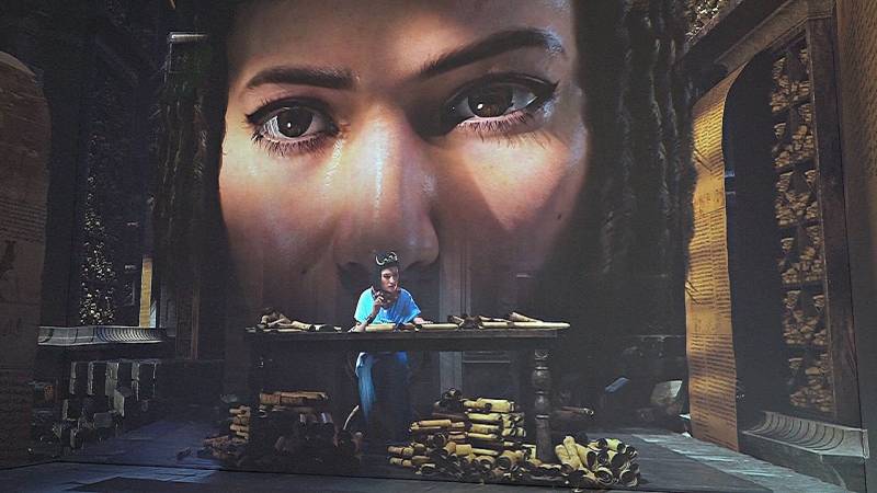 Легенды о Клеопатре оживают на новой иммерсивной выставке в Лондоне