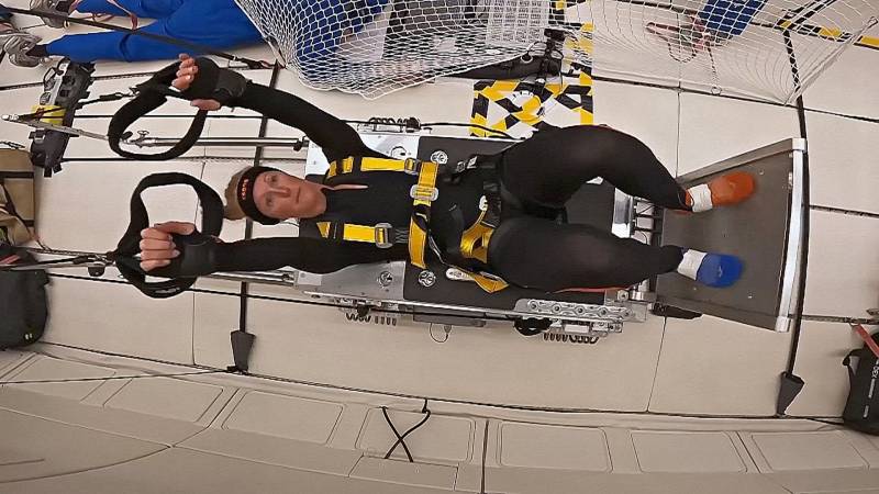 Новый тренажёр поможет астронавтам поддерживать форму в космосе