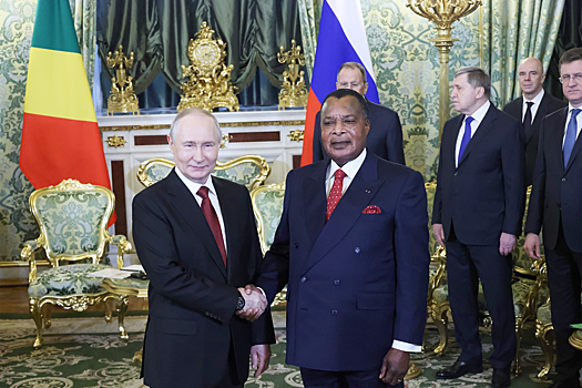 Путин заявил о желании российских компаний работать на рынке Республики Конго