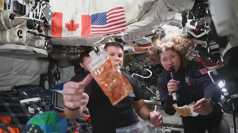 От макарон с сыром до коктейля из креветок: астронавты миссии «emstrongАртемида II»/em/strong показали космическую еду