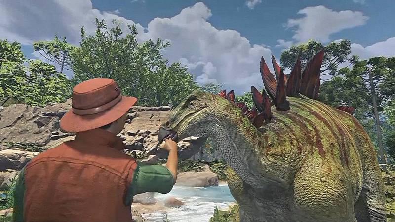 Виртуальная реальность позволяет полностью погрузиться в эпоху динозавров