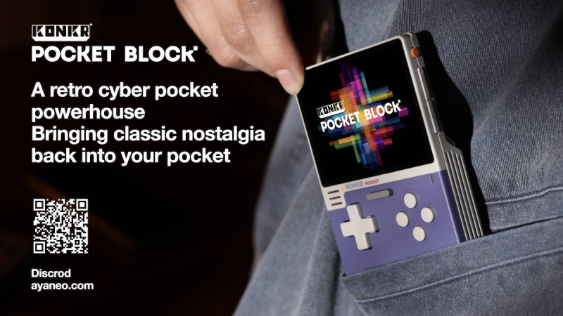 Ayaneo представила ретро-консоль в стиле Game Boy с функциями ИИ