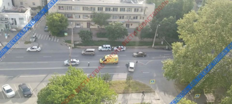 ДТП произошло в районе проспекта Генерала Острякова, 19