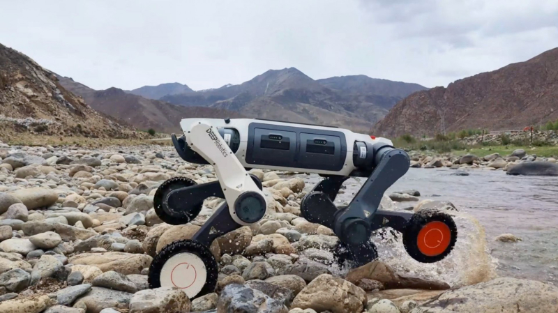 DEEP Robotics показала усиленную модель робопса Lynx M20