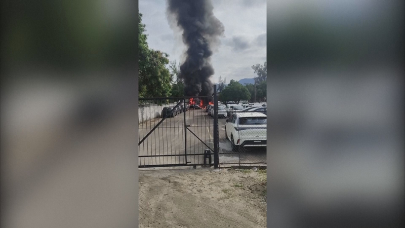 Два вертолёта столкнулись над Рио: все на борту погибли