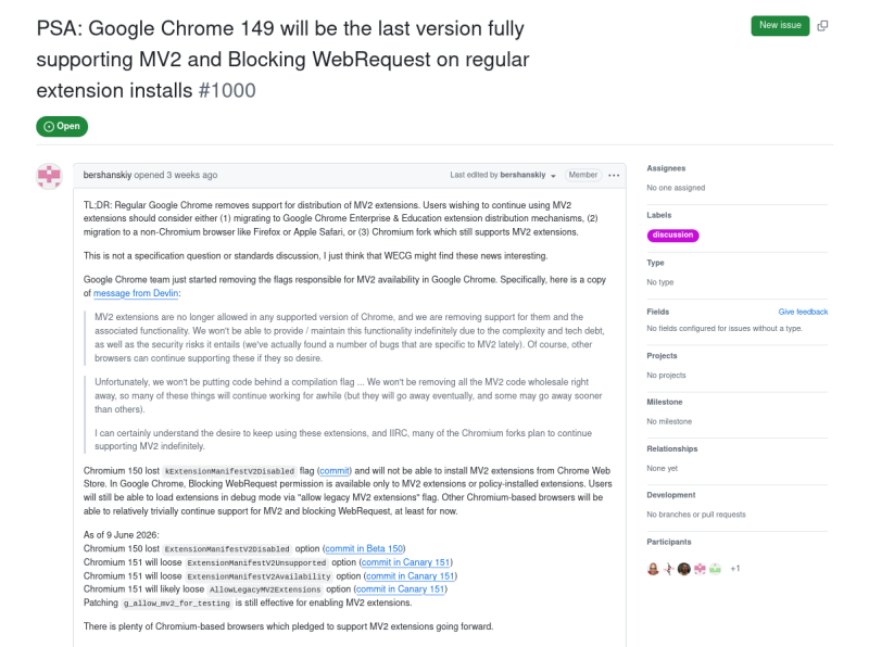 Google планирует отключить все блокировщики рекламы с версии Chrome 150