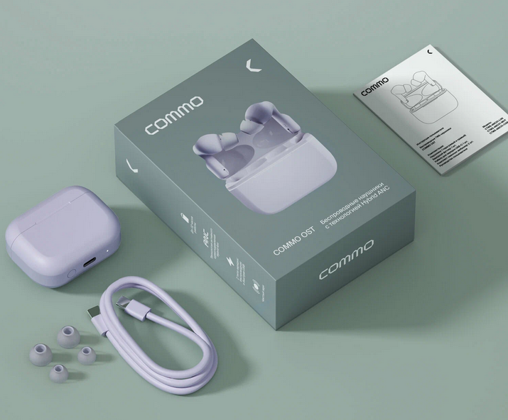 &laquo;Яндекс Фабрика&raquo; представила полноразмерные наушники Commo Etude (до 120 часов работы и регулируемое шумоподавление)