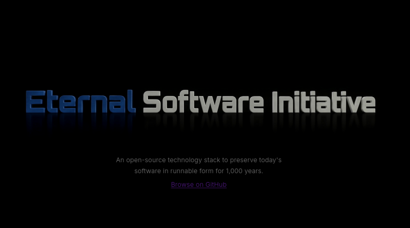Представлен открытый проект Eternal для запуска Linux на виртуальной машине для долговременного хранения ПО (тысячи лет)