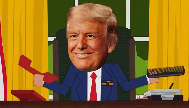 Создатели"Южного Парка" обозвали Дональда Трампа"шутом"
