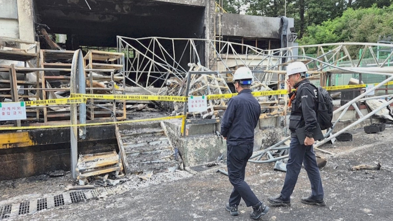 Взрыв на оборонном заводе в Южной Корее: есть жертвы