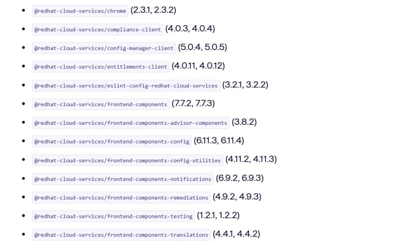 Злоумышленники встроили вредоносное ПО в 32 NPM-пакета Red Hat