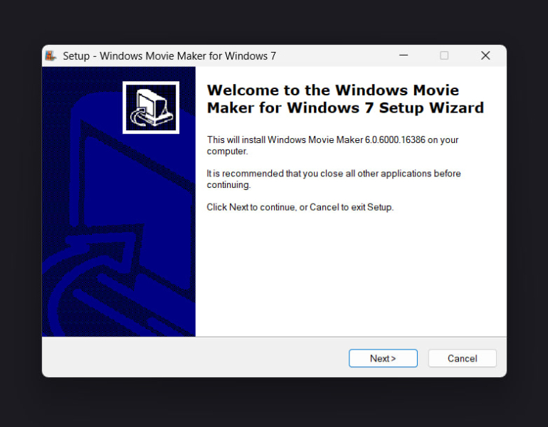 Некогда популярный Windows Movie Maker можно скачать на Windows 11
