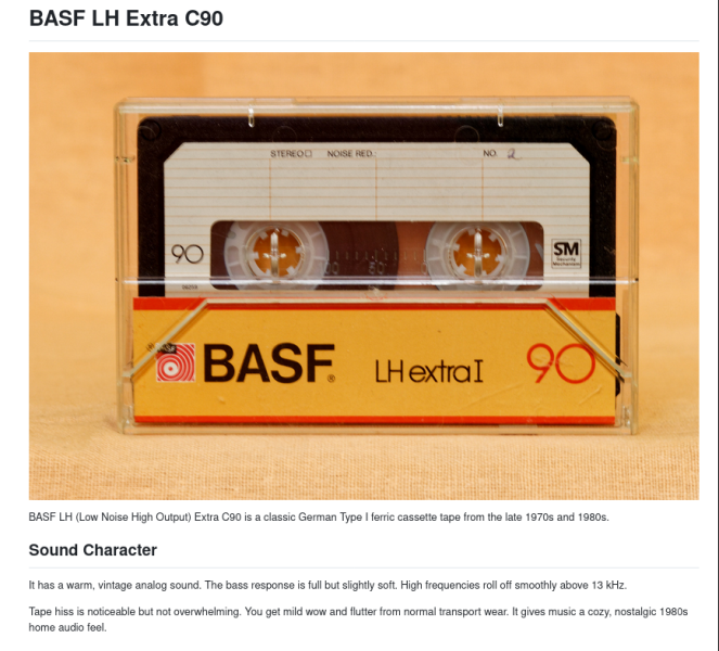 Открытый проект Cassette Simulation позволяет делать имитацию аудиопрофилей кассетной ленты с&nbsp;помощью FFmpeg